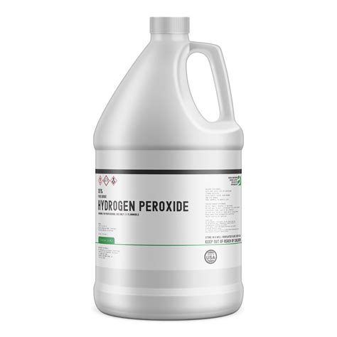 35% Hydrogen Peroxide Food Grade - 1 Gallon (4 per case) FREE SHIPPING ...