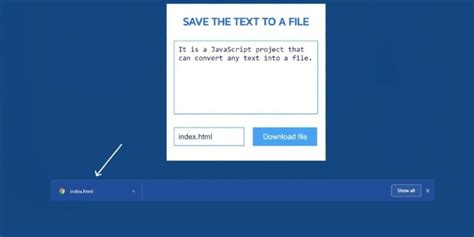 JavaScript Save As File 的图像结果
