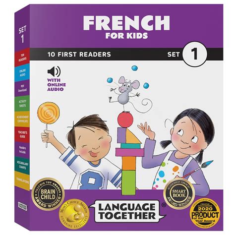 French for Kids Set 1: Beginning Books Pack - 10 First Readers with ...
