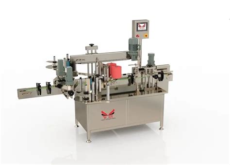 FRONT & BACK LABELER ROUND fLATE BOTTLE IN INDIA.