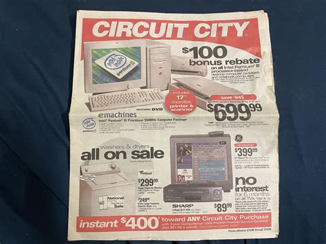 Circuit City catalog circa March 2000 : r/vintagecomputing
