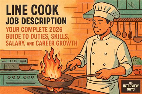 Line Cook Job Description: Your Complete 2026 Guide to Duties, Skills, Salary, and Career Growth ...