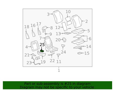 GM Seat Track Assembly - Smooth Positioning Rail - Part #22718127 | AutoNation Parts