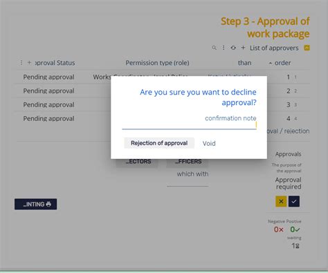 Image result for Add Note for Rejection UI