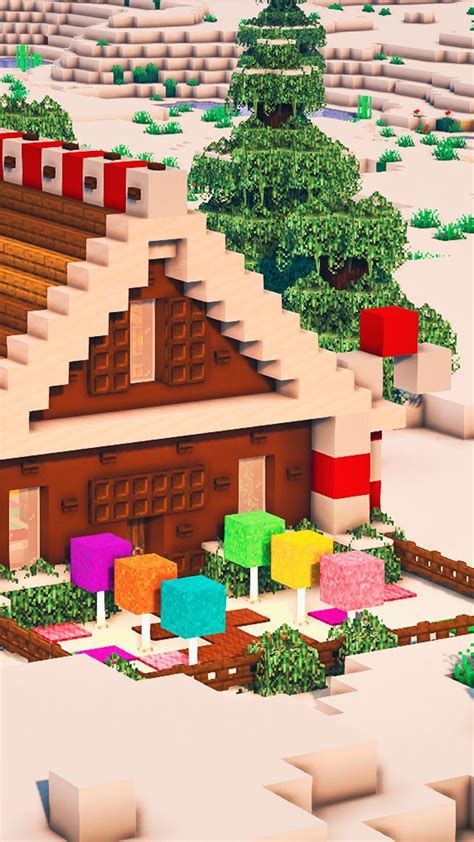 Image result for Gingerbread House Tutorial Minecraft