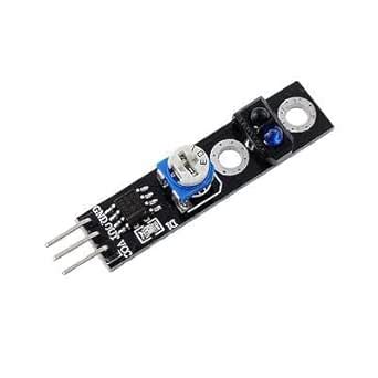 iotrue TCRT5000 Single Channel Line Tracking Sensor Module (1) : Amazon ...