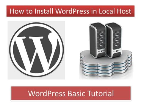 WordPress Local Server Setup 的图像结果
