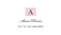 Candy Stripes Monogram – Paper Design Co