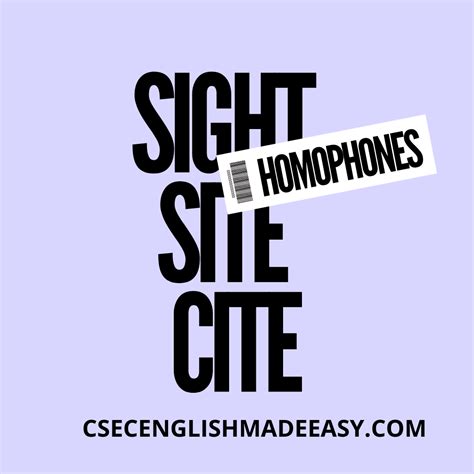 Sight vs Site vs Cite- What is the Difference?
