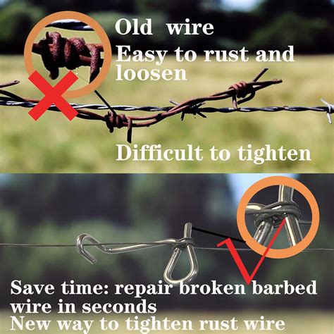 Souyou 40PCS Fence Wire Tensioning Tool, Tightener Handle India | Ubuy