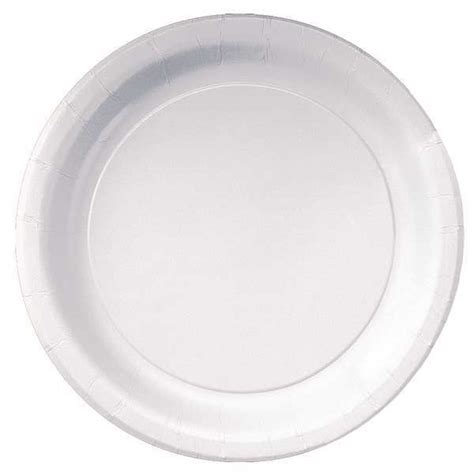 Hoffmaster Paper, Plate, Round, 9", White, PK500 PL7095 | Zoro
