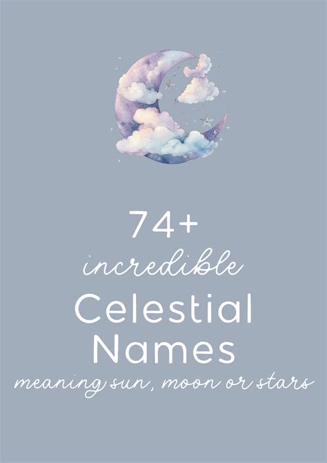 *Stunning* Celestial Names for Baby Girls (Names That Mean Moon & Names ...