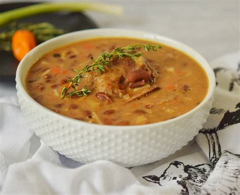 Jamaican Red Peas Soup - Kisses for Breakfast