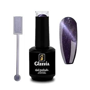 Buy Gleevia Cat-Eye UV Gel Nail Polish 15ml Brush Bottle with Double ...