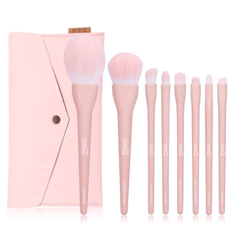 MSQ Make Up Brushes 8Pcs Makeup Brush Set Foundation Brush Blending ...