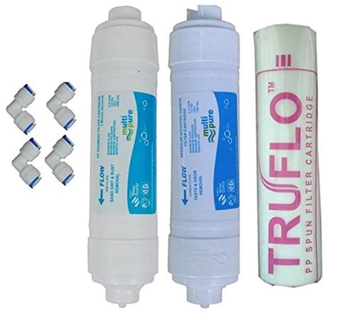 KWZ RO Water Purifier Multi-Pure Inline Filter 10", 1 Sediment 1 ...
