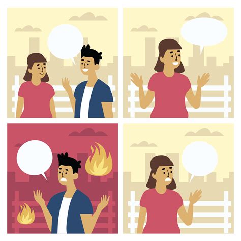 4 Panel Comic Template - Jenny Printable