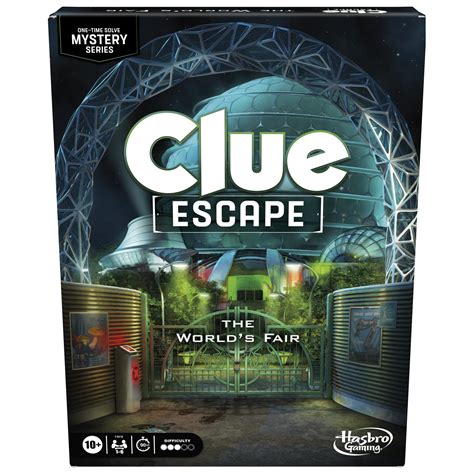 Amazon.com: Clue Escape: The World’s Fair Board Game | Escape Room 1 ...