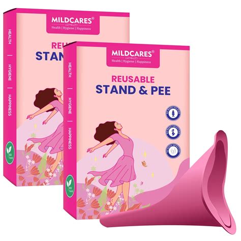 MildCares Reusable Female Urination Device – Stand & Pee Funnel for ...