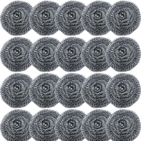 Jain Stainless Steel Scouring Pad, Pack of 20 : Amazon.in: Home & Kitchen