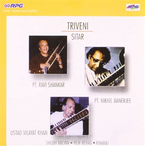 Treveni:Sitar Ravi Shankar/Vilayat/Nikh: Pt. Nikhil Banerjee: Amazon.in ...