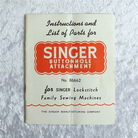 Image result for Singer Buttonhole Tutorial