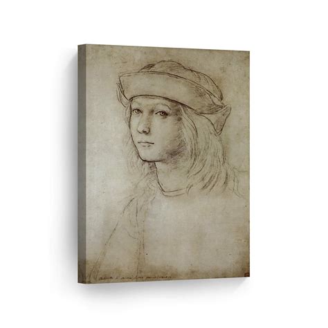 Raphael Self Portrait Sketch