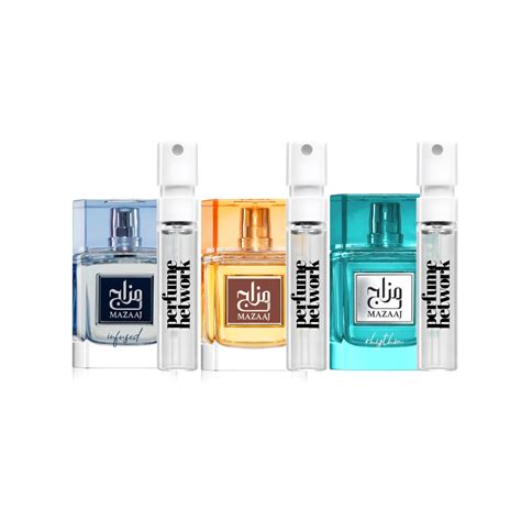 Zimaya Mazaaj Sampling Set ( Infused, Rhythm, Mazaaj) 3 x 1ml – Perfume ...