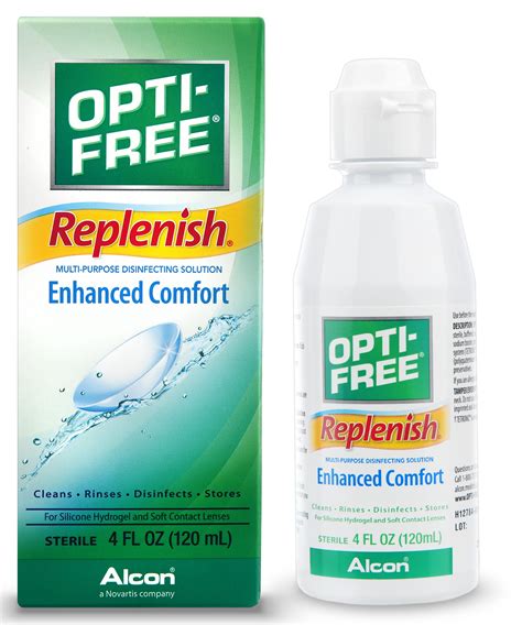 Opti-Free Replenish Multi-Purpose Contact Lens Disinfecting Solution ...