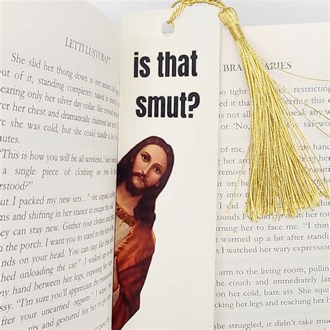 Peeking Jesus is That Smut Bookmark - Etsy Canada