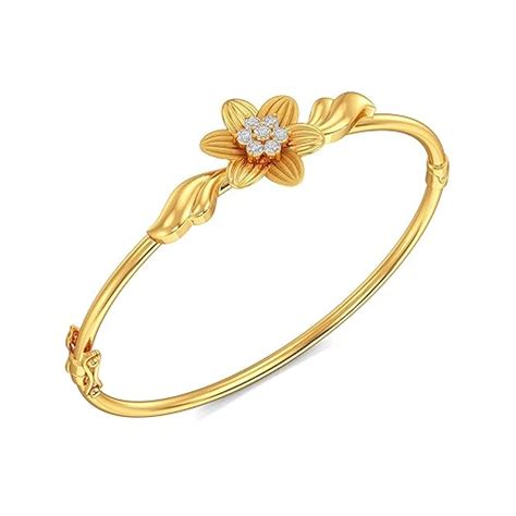 Joyalukkas Impress Collection 22k Yellow Gold Charm Bracelet for Women ...