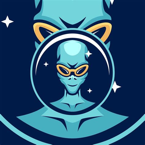 Alien Mascot Logo 的图像结果