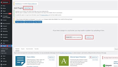 Image result for Envanto Plugin Installation Tutorial