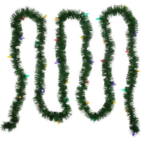 Northlight 18' x 3" Pre-Lit Pine Artificial Christmas Garland ...
