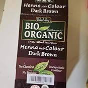 Buy INDUS VALLEY 100% Organic Henna Hair Color (Soft Black)-100 g ...