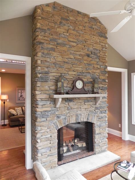 Stone Fireplace Floor To Ceiling – Fireplace Guide by Chris