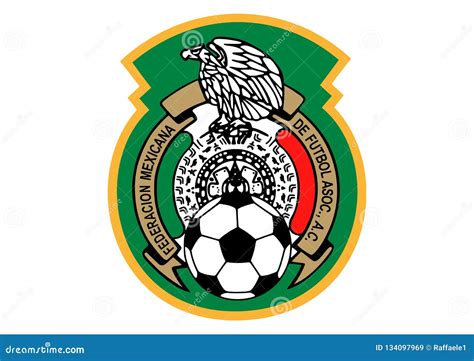 National Mexican Football Logo Editorial Stock Image - Illustration of ...