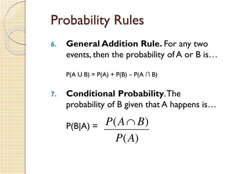 Image result for Probability Rules and Their Examples