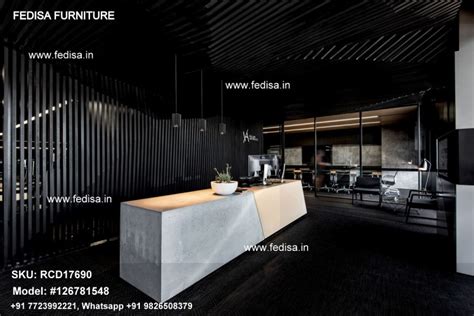Curved Reception Desk Basic Reception Desk Reception Desk Area ...
