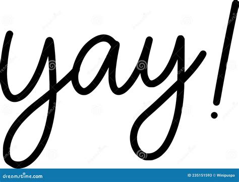 Yay Comic Book Sound Effects Onomatopoeia Decorative Word Collection ...