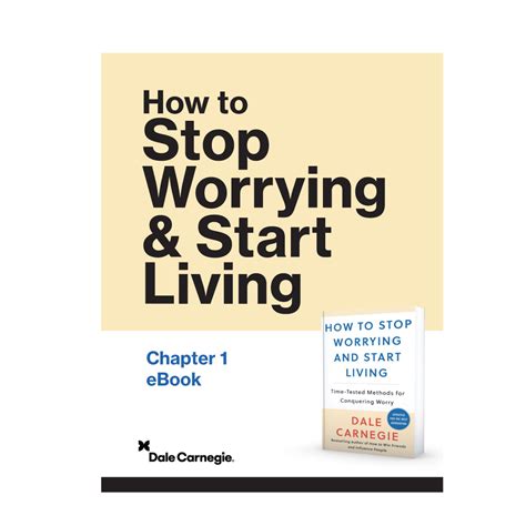 How to Stop Worrying & Start Living: Chapter 1 | Dale Carnegie