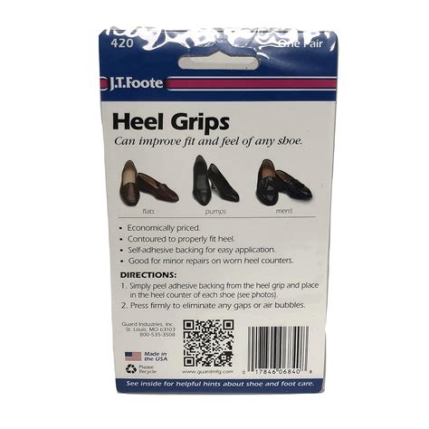 J. T. Foote Heel Grips : Amazon.in: Health & Personal Care