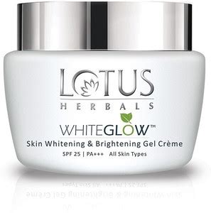 LOTUS HERBALS WhiteGlow skin whitening Brightening Gel Creame (40 g ...