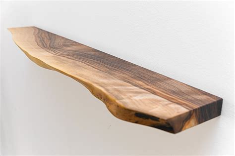 Live Edge Walnut Floating Shelves Reclaimed Industrial Wooden - Etsy ...