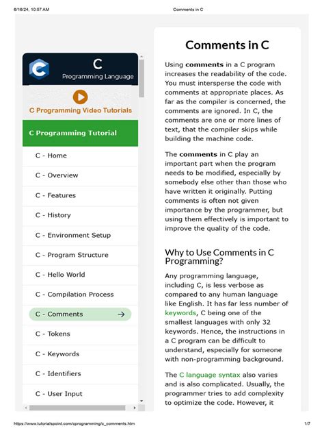 Image result for Comment in C Language