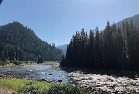 Up the scenic Lochsa River, over Lolo Pass into Montana - RV Wheel Life