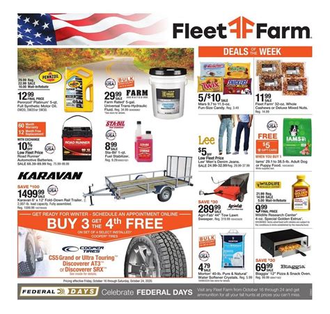 Fleet Farm Weekly Ad Oct 16 - Oct 24, 2020