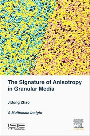 Buy The Signature of Anisotropy in Granular Media: A Multiscale Insight ...