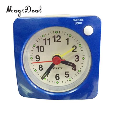 Analog Alar Saat, Kuvars Seyahat Gece Lambal, Pille Alr, Tik Tak Sesi ...