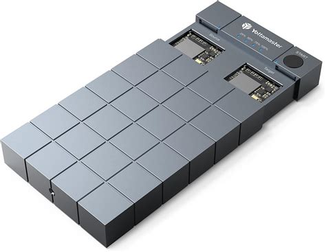 Yottamaster Dual-Bay M.2 NVMe Duplicator Offline | Ubuy India
